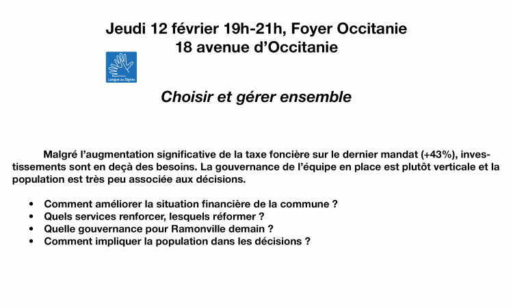 réunion publique 12 février 2026