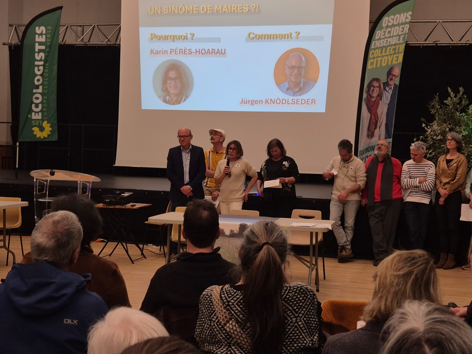 photo de notre meeting du 10 mars